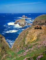 Lands End, Cornwall, England.