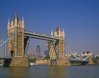 Tower Bridge, London, England.