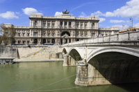 Corte Di Cassa Zione, & The River Tiber, Rome, Italy