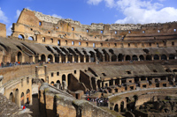 The Colosseum, Rome, Italy.