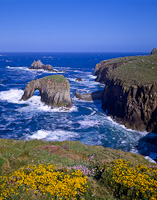 Lands End, Cornwall, England.