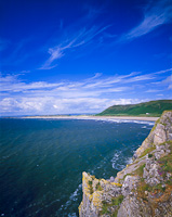 Rhossili Bay, The Gower, South Wales.