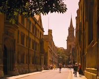 Jesus College, Turl Street, Oxford. Oxfordshire, England.