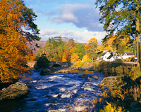 Dochart Falls, Killin, Stirling, Scotland.