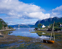 Plockton, Loch Carron, Highland, Scotland.