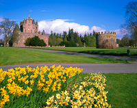 Glamis Castle, Angus, Scotland.