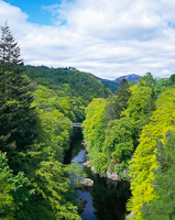 Killiecrankie Pass, Nr. Pitlochry, Perth and Kinross, Scotland.