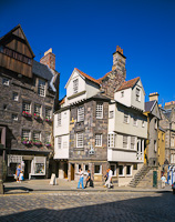 John Knox House, Edinburgh, Lothian, Scotland.