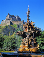 Edinburgh Castle, Scotland.