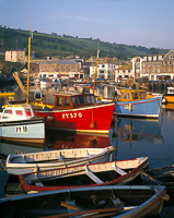 Mevagissey, Cornwall, England.