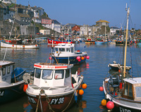 Mevagissey, Cornwall, England.