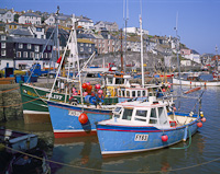 Mevagissey, Cornwall, England.