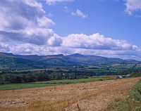 Brecon Beacons from Nr. Brecon, Powys, South Wales.