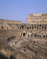 The Colosseum, Rome, Italy.