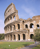 The Colosseum, Rome, Italy.