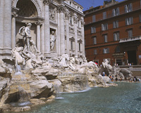 Fontana di Trevi, Rome, Italy.