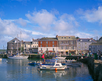 Padstow Harbour, Cornwall, England.