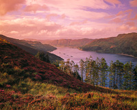Loch Duich to Dornie, West Highlands, Scotland.