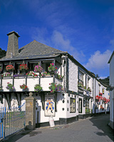 The Buccaneer Inn, Polperro, Cornwall, England.