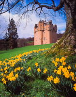 Craigievar Castle, Nr Ballater, Aberdeenshire, Scotland.