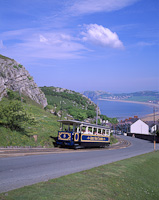 Llandudno from Great Orme, North Wales.