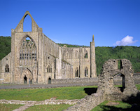 Tintern Abbey, Monmouthshire, South Wales.