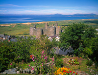 Harlech Castle, Gwynedd, North Wales.