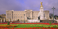 Buckingham Palace, London, England.