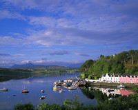 Portree, Skye, Highland, Scotland.