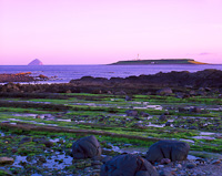 Pladda & Ailsa Craig, from Arran, Scotland.
