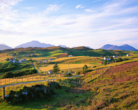 Cuillin Ridge from Tarskavaig, Skye, Scotland.