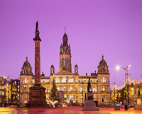 George Square, Glasgow, Scotland.