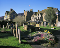 Stokesay Castle, Shropshire, England.