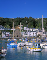St Aubins Harbour, Jersey, Channel Islands.