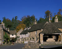 Castle Combe, Wiltshire, England.