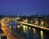 River Liffey, Dublin, Eire.