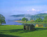 Esthwaite Water, Cumbria, England.