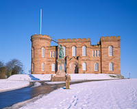 Inverness Castle, Highland, Scotland.