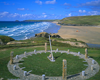 Perranporth, Cornwall, England.