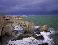 The Green Bridge of Wales, Pembrokeshire, South Wales.