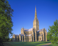 Salisbury Cathedral, Wiltshire, England.