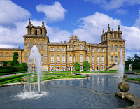 Water Gardens, Blenheim Palace, Nr. Oxford, Oxfordshire, England.