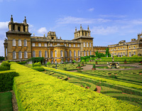 Italian Gardens, Blenheim, Oxfordshire, England.