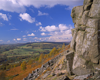 Curbar Edge, Nr Baslow, Derbyshire, England.