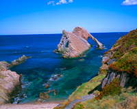 Bow Fiddle Rock, Portknockie, Moray, Scotland.