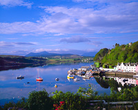 Portree, Skye, Scotland.
