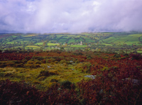 Widecombe-in-the-Moor, Dartmoor, Devon, England.