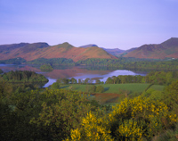 Derwent Water, Nr Keswick, Cumbria, England.