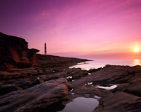 Tarbat Ness Lighthouse, Dornoch Firth, Ross & Cromarty, Highland, Scotland.