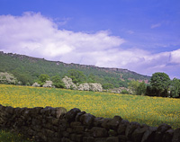 Curbar Edge, Nr Baslow, Peak District, Derbyshire, England.